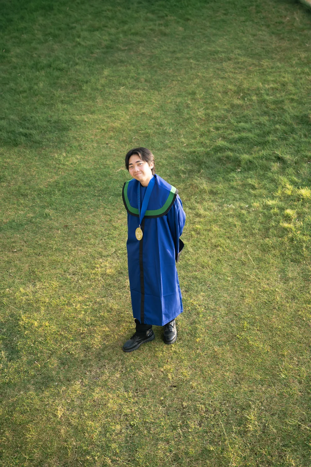 Formal toga graduation photo, Petra Surabaya — Kevin Oey Dinata by Stefanoes Visual