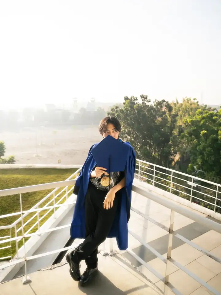 Graduation photo Petra Surabaya — Kevin at Petra Christian University by Stefanoes Visual